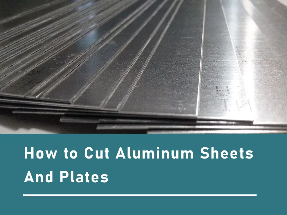 Como cortar chapas e folhas de alumínio