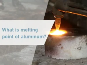 ¿Cuál es el punto de fusión del aluminio?