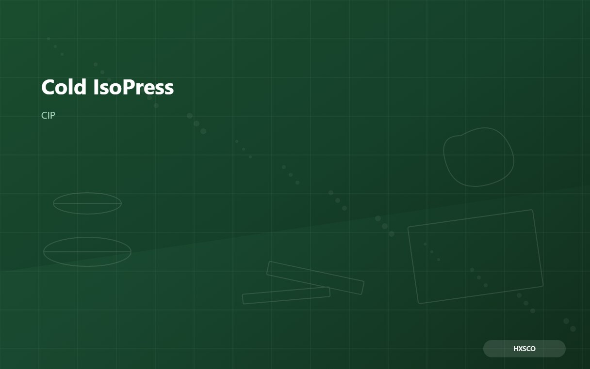 Cold Isostatic Pressing Guide: CIP for Uniform PM Compacts