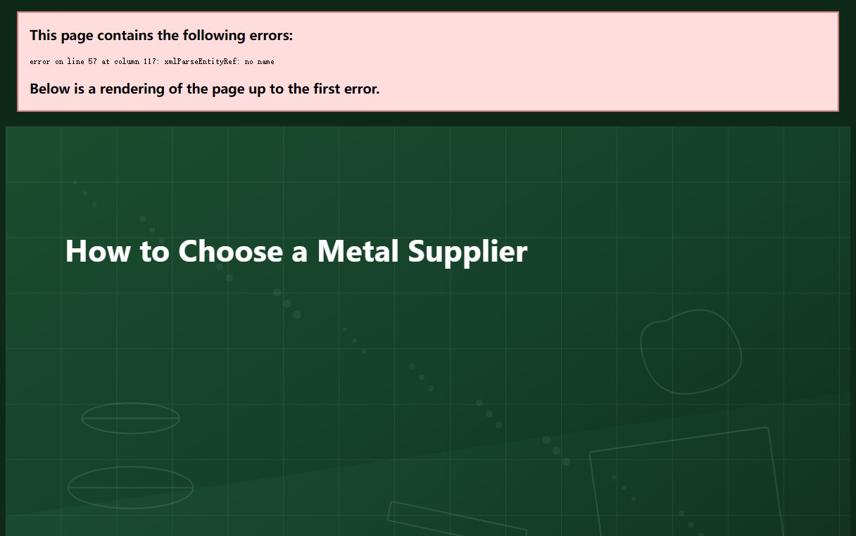 How to Choose a Metal Supplier: RFQ, MOQ, Lead Time & Quality