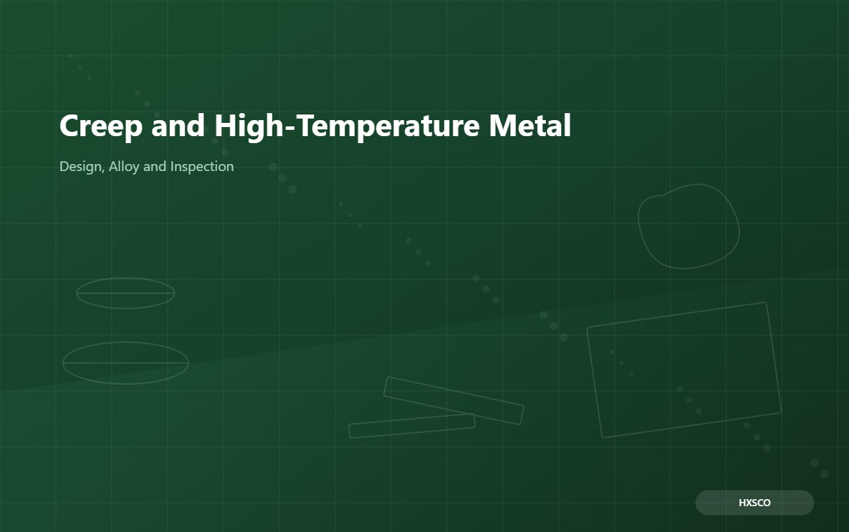 Creep and High-Temperature Metal Service: A Buyer Guide