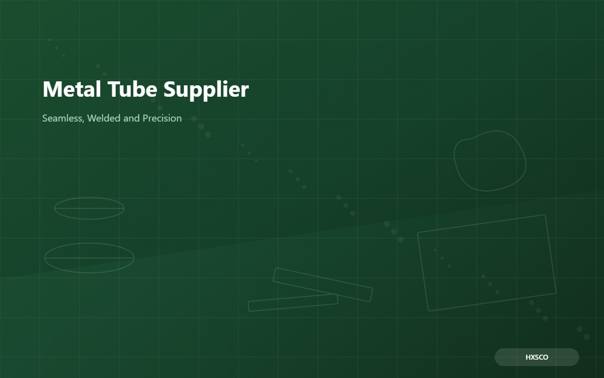 Metal Tube and Pipe Supplier – Seamless, Welded and Precision Tube from Shanghai