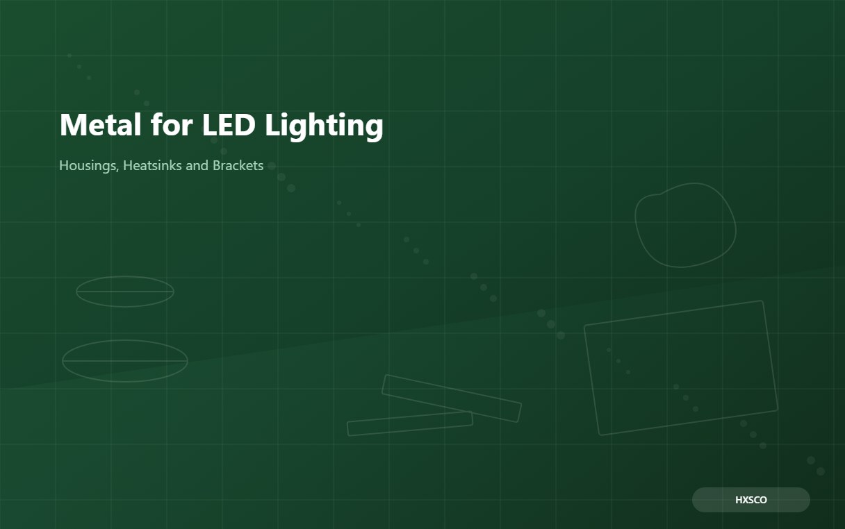 Metal for LED Lighting: A Buyer Guide