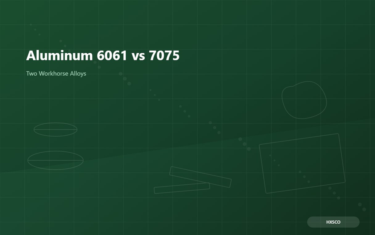 Aluminum 6061 vs 7075: A Buyer Guide