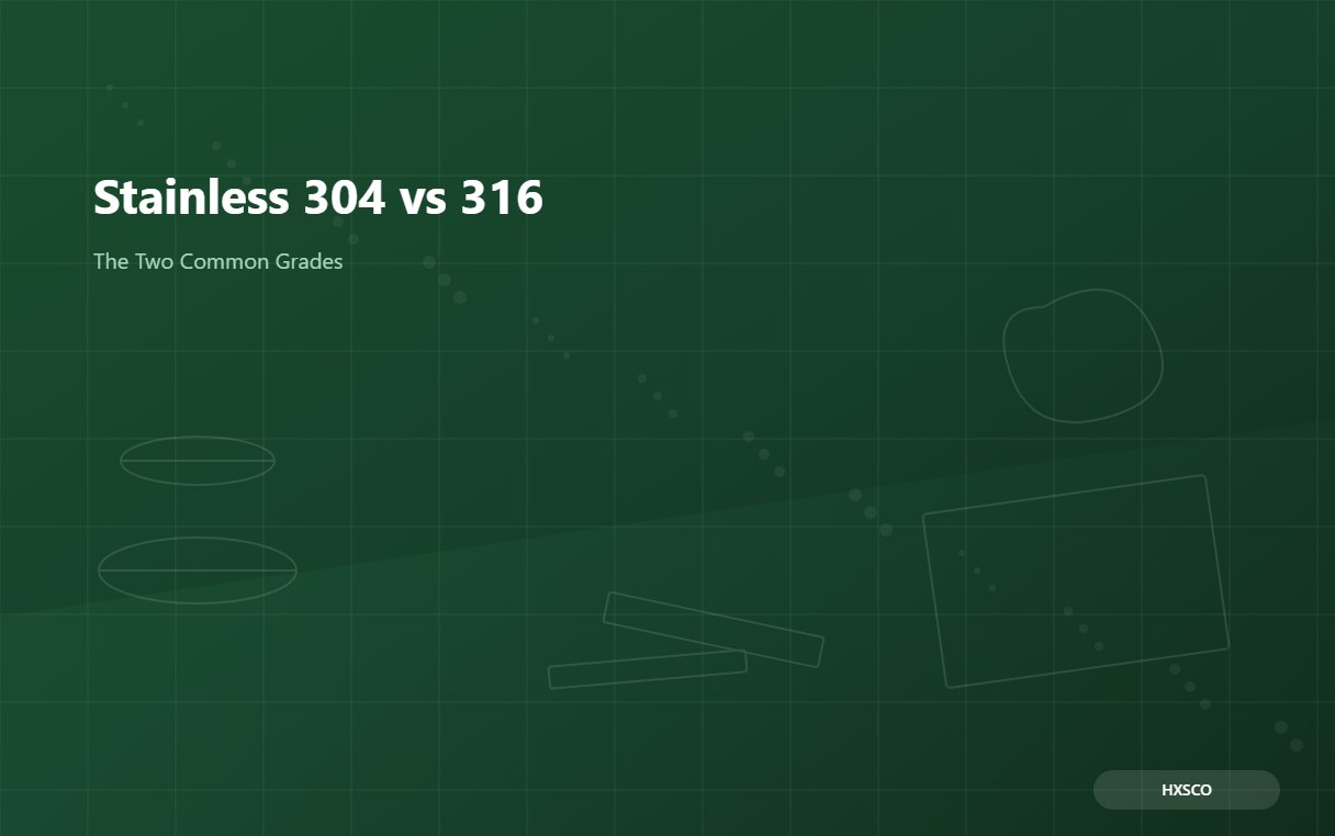 Stainless 304 vs 316: A Buyer Guide