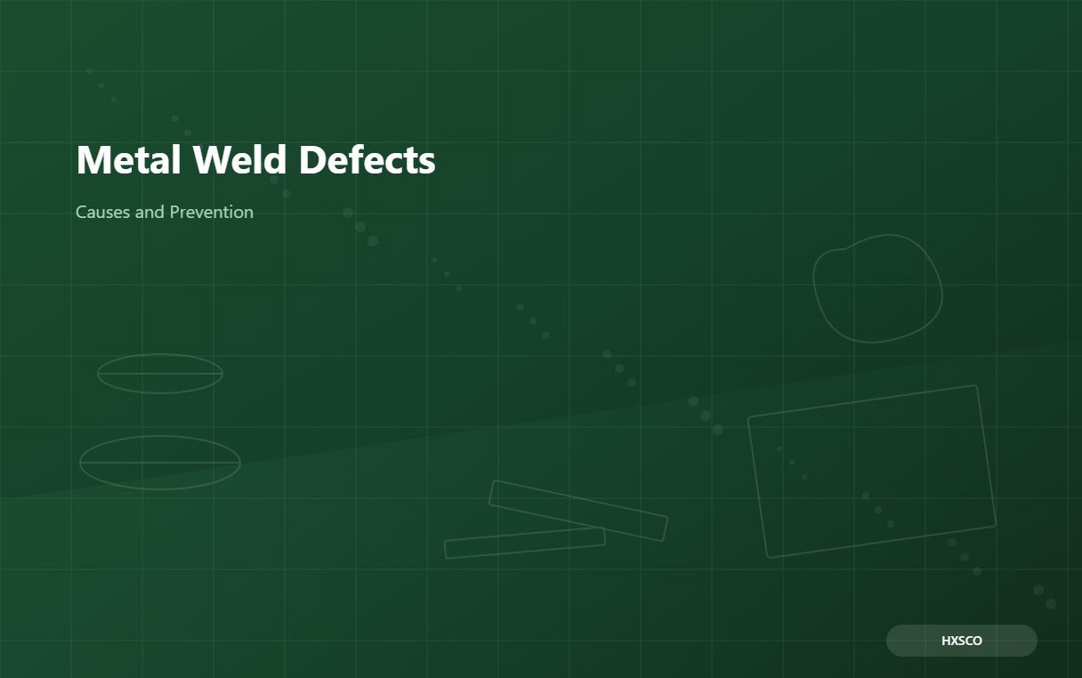Metal Weld Defects: A Buyer Guide