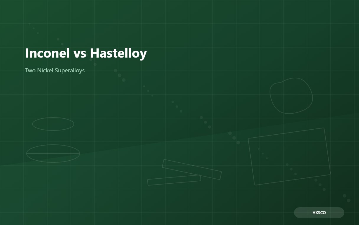 Inconel vs Hastelloy: A Buyer Guide