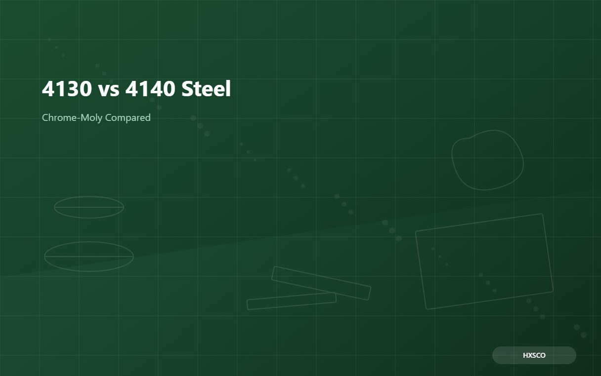 4130 vs 4140 Steel: A Buyer Guide